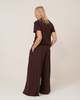 Kowtow Drape Pant - Mahogany - Thumbnail 4