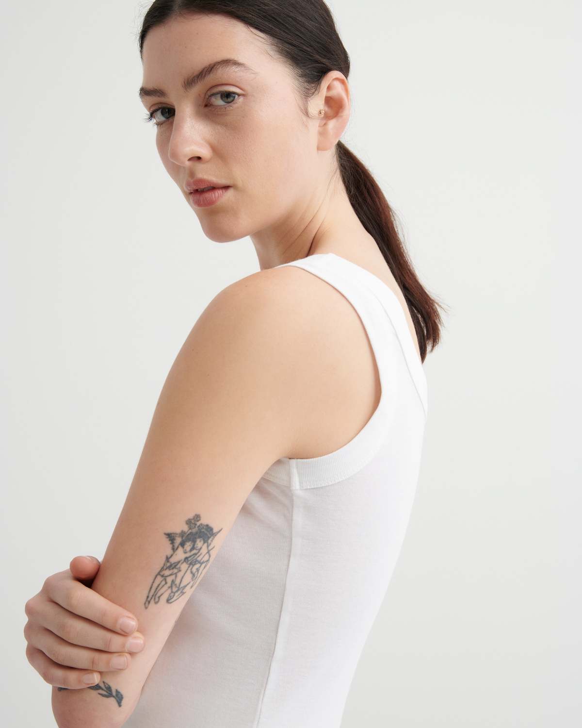 Kowtow Everyday Singlet - White - Image 2 of 5