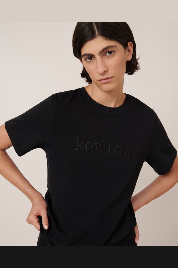 Kowtow Identity Tee - Black