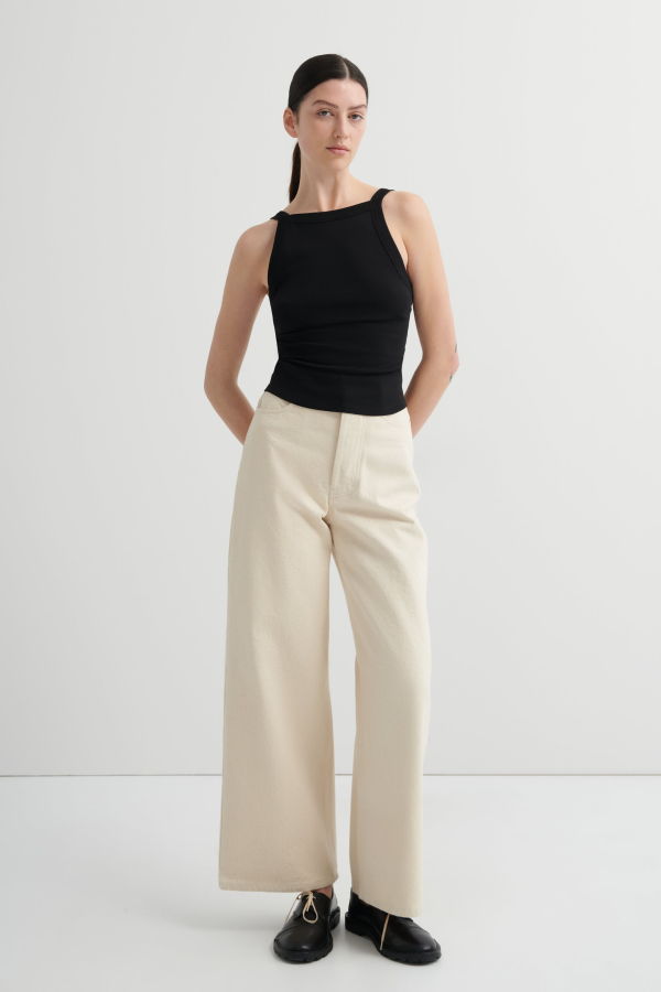 Kowtow Low Back Cami - Black