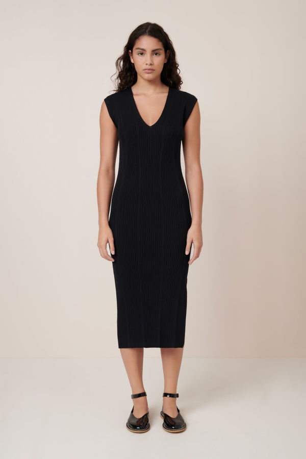 Kowtow Parallel Dress - Black