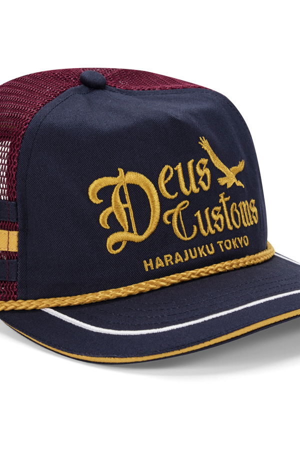Deus Beep-Beep Trucker Hat - Dark Navy