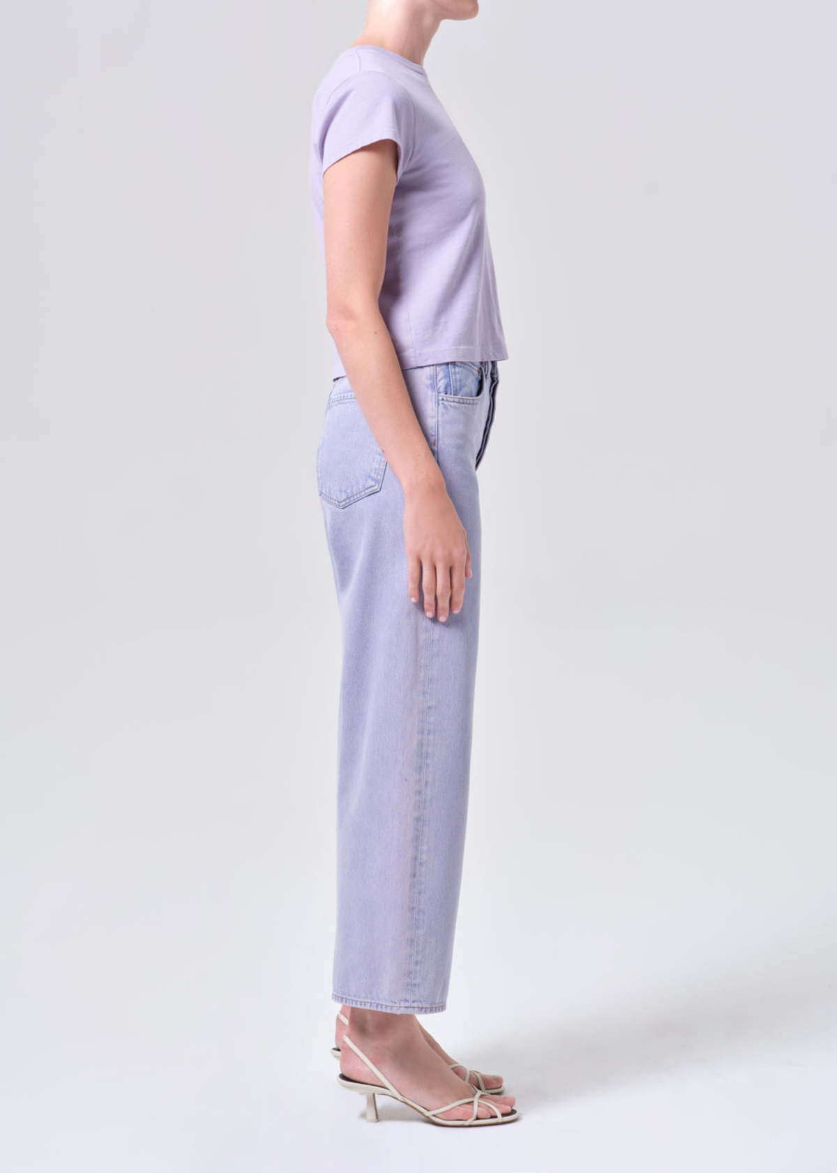 AGOLDE Ren Jeans - Medium Lavender - Image 3 of 7