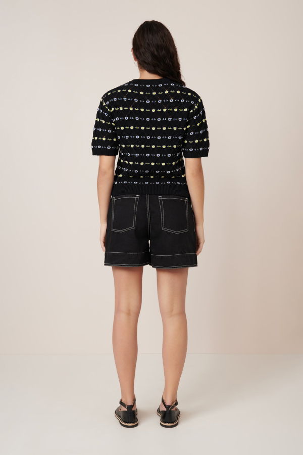 Kowtow Rhode Top - Daisy-Jacquard