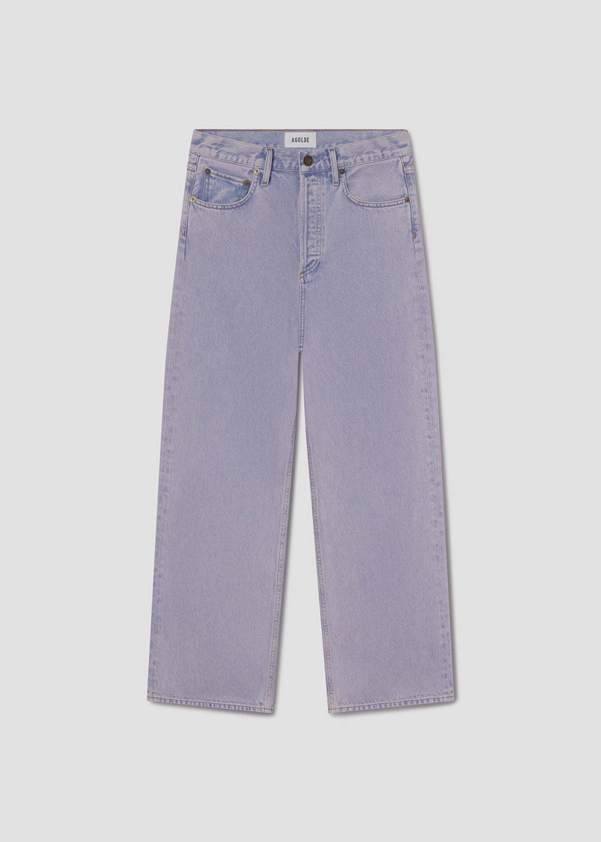 AGOLDE Ren Jeans - Medium Lavender - Image 6 of 7