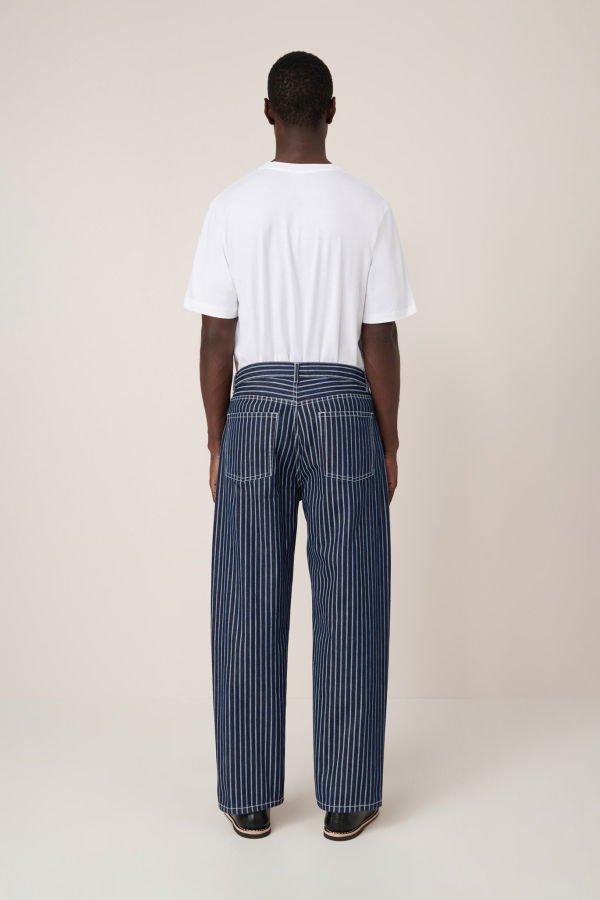 Kowtow Riley Jeans - Chalk-Stripe