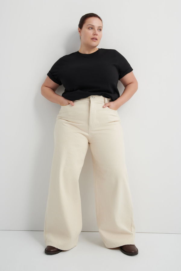 Kowtow Sailor Jeans - Ecru Denim