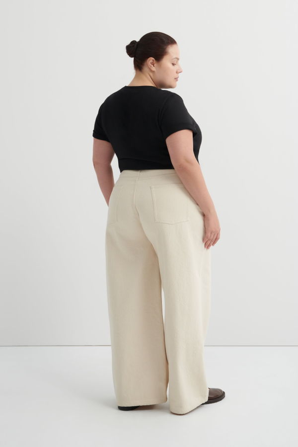 Kowtow Sailor Jeans - Ecru Denim
