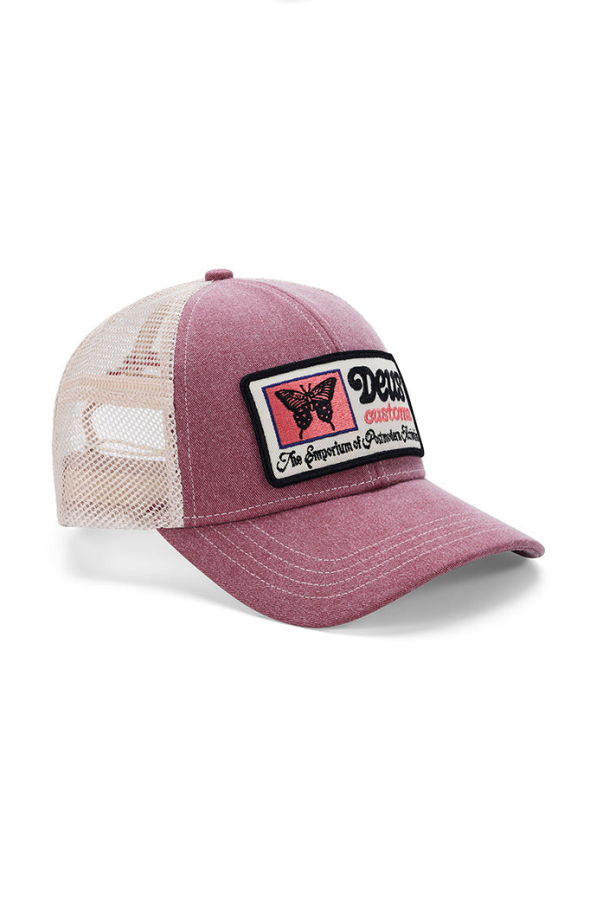 Deus Slapstick Trucker Hat - Melon Red