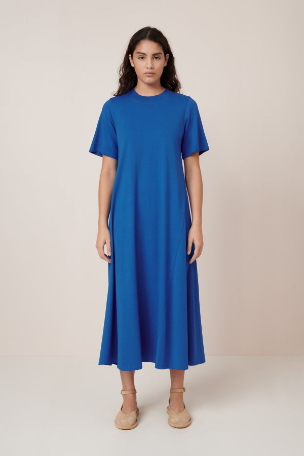Kowtow T-Shirt Swing Dress - Azure