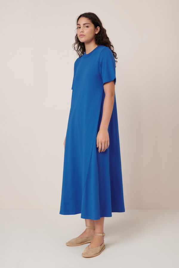 Kowtow T-Shirt Swing Dress - Azure