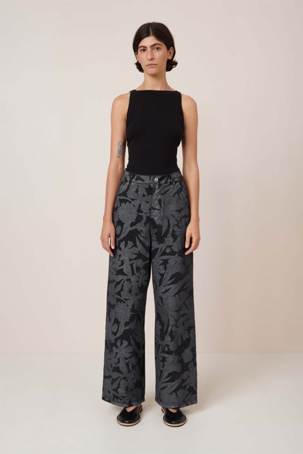 Kowtow Utility Jeans - Etched Denim