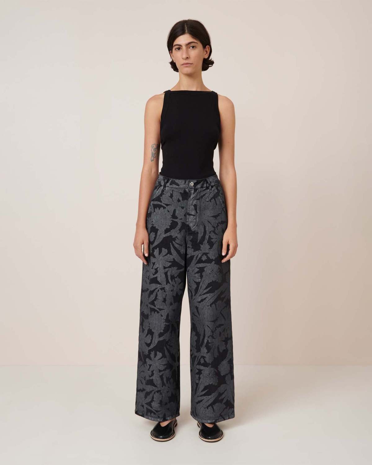 Kowtow Utility Jeans - Etched Denim - Image 1 of 5