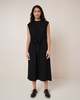 Kowtow Wave Dress - Black - Thumbnail 1