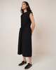 Kowtow Wave Dress - Black - Thumbnail 2