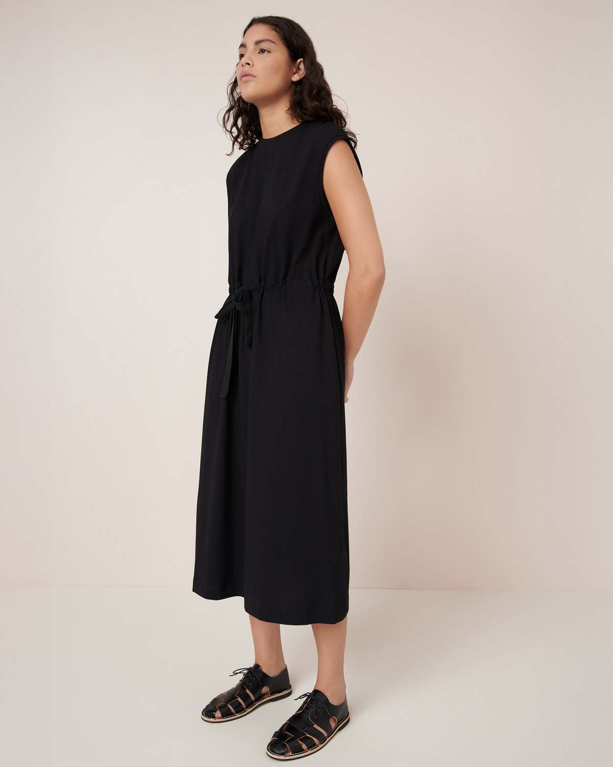 Kowtow Wave Dress - Black - Image 2 of 5
