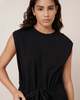 Kowtow Wave Dress - Black - Thumbnail 3