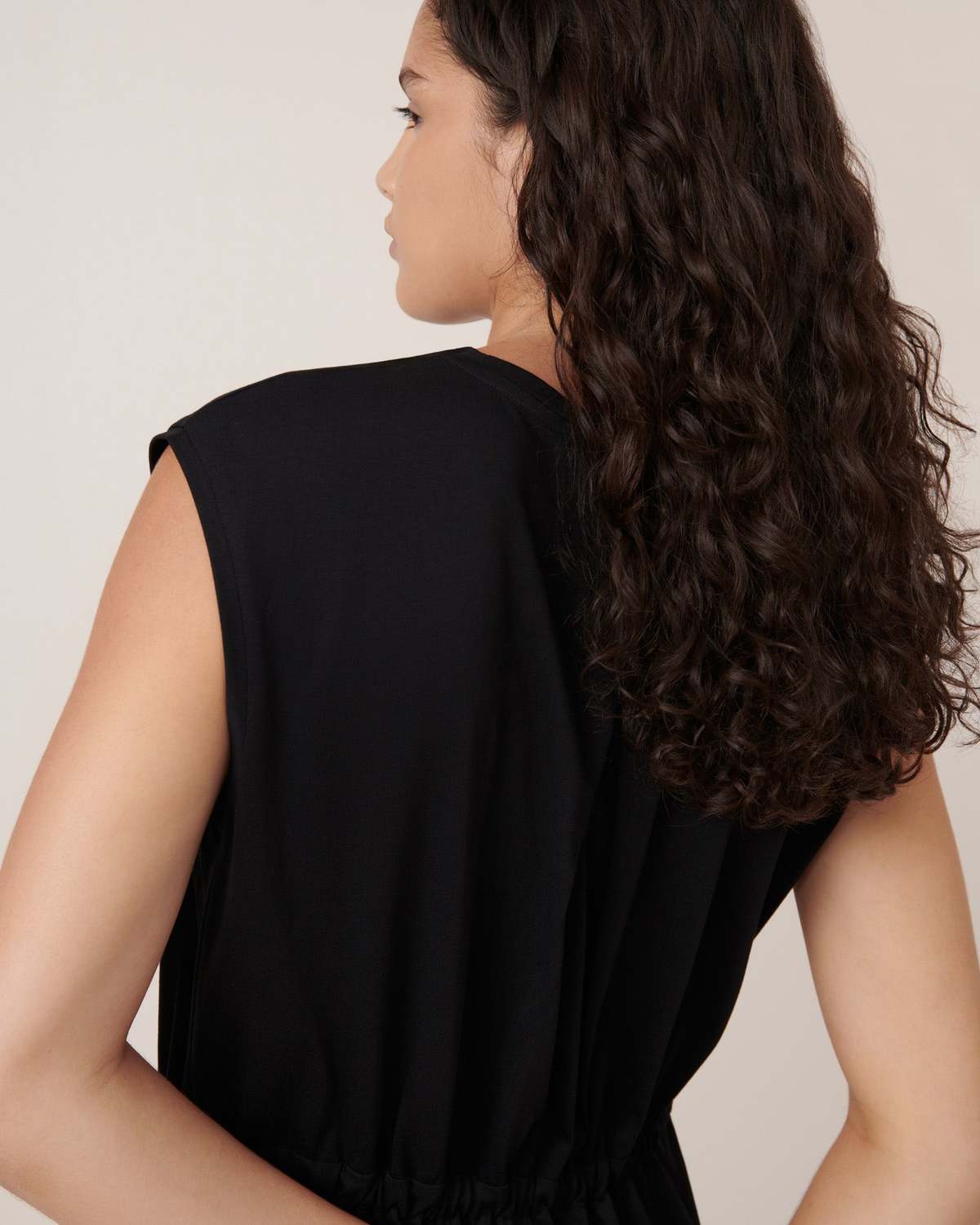 Kowtow Wave Dress - Black - Image 4 of 5