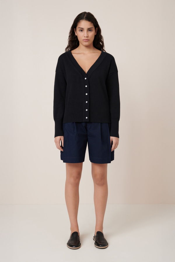 Kowtow Willow Cardigan - Black