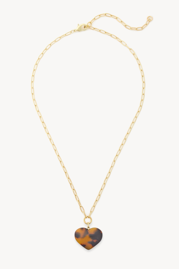 Machete Midi Heart Pendant Necklace