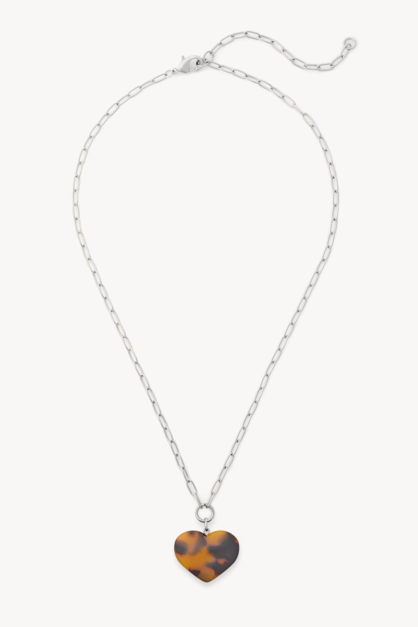 Machete Midi Heart Pendant Necklace