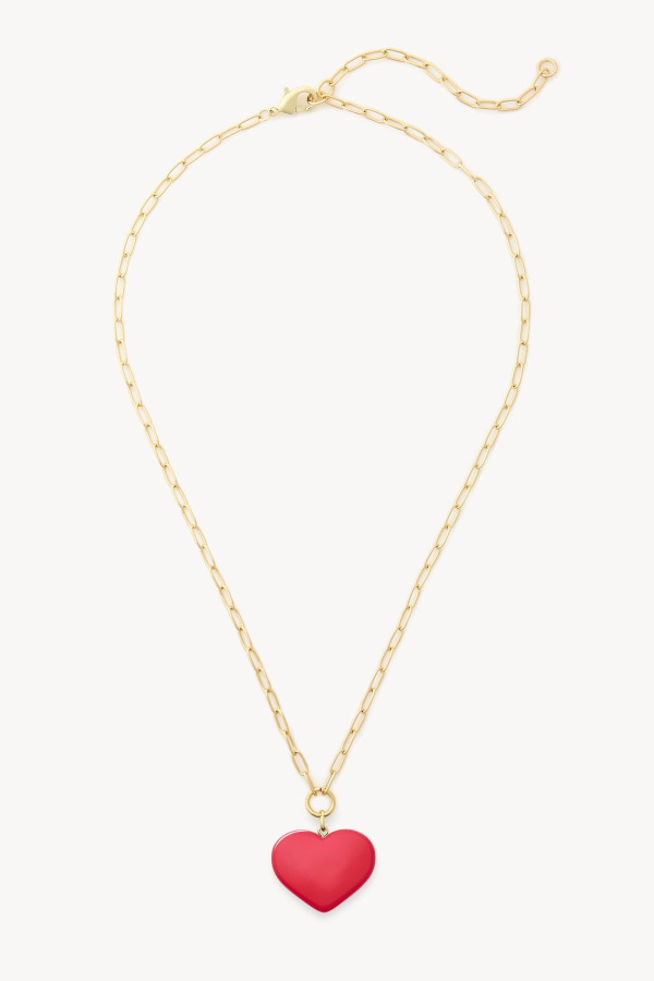 Machete Midi Heart Pendant Necklace