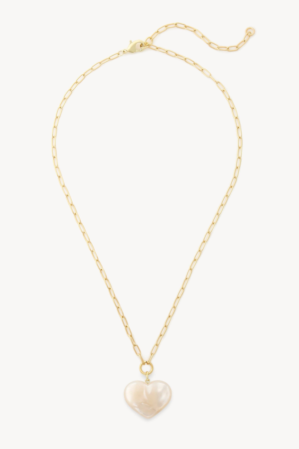 Machete Midi Heart Pendant Necklace