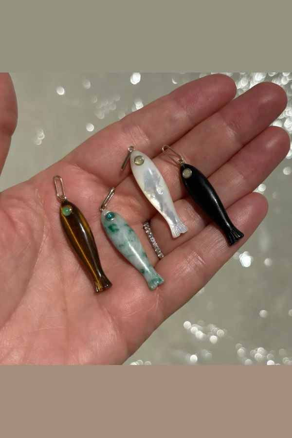 Thatch Fish Fortuna Charm