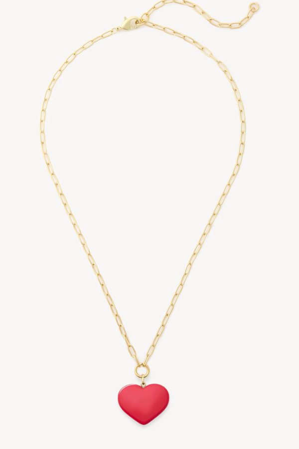 Machete Midi Heart Pendant Necklace