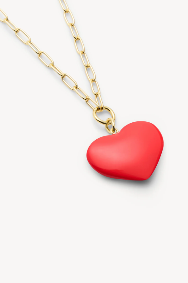 Machete Midi Heart Pendant Necklace