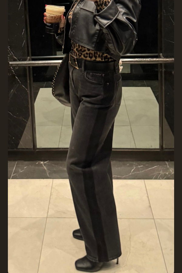 Pistola Wes High Rise Barrel Jean