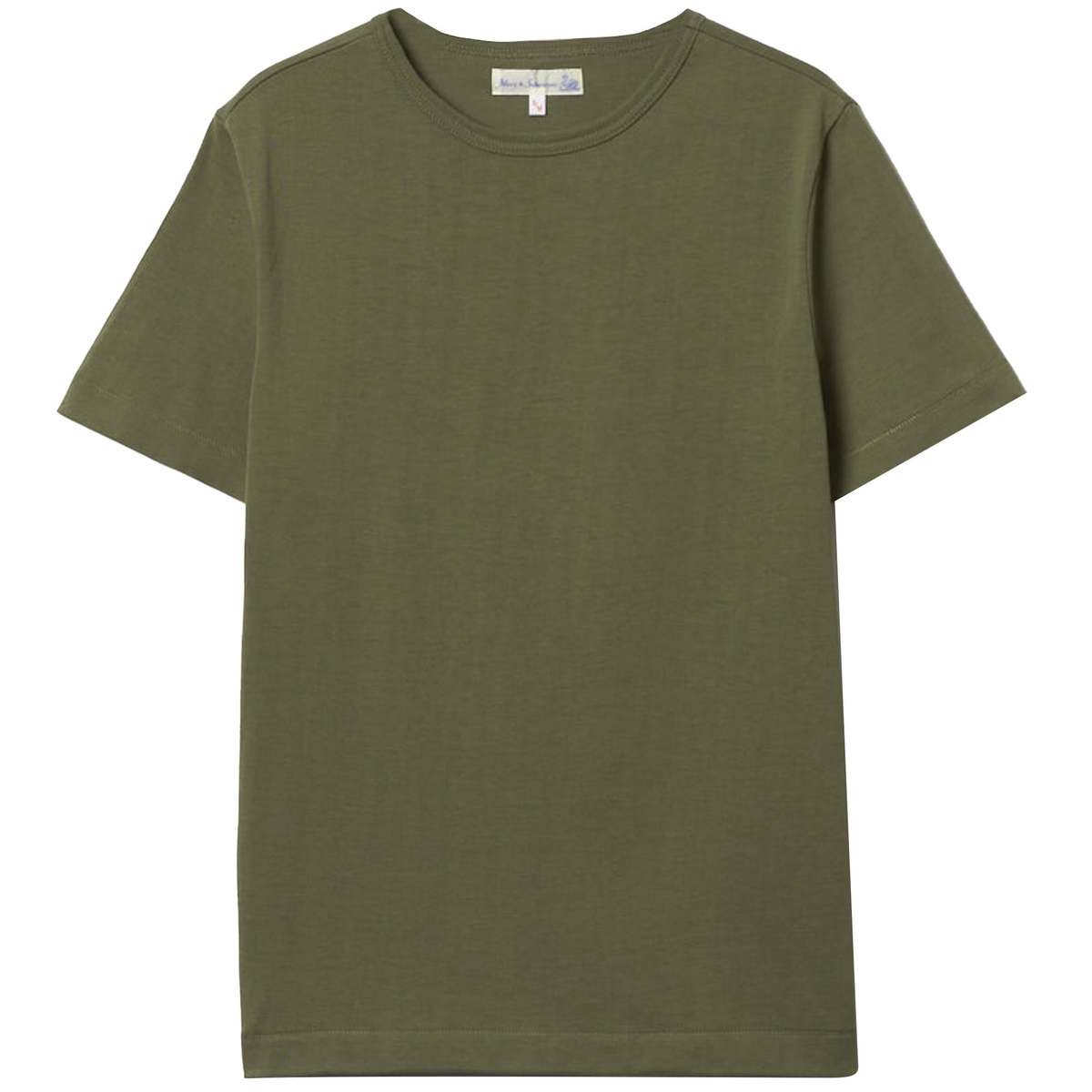 Merz b. Schwanen 215 2-Thread Organic Cotton Crew Neck Tee - Image 1 of 1