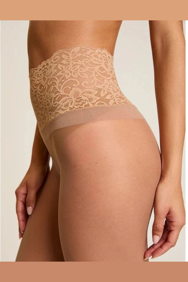 Commando Sexy Sheer Tights - Beige