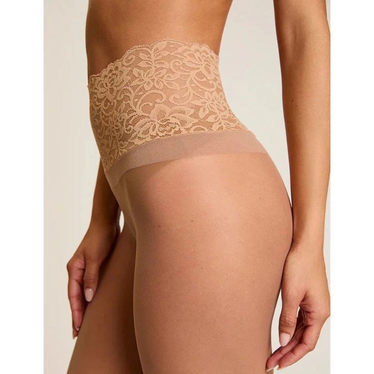 Commando Sexy Sheer Tights - Beige - Image 2 of 5