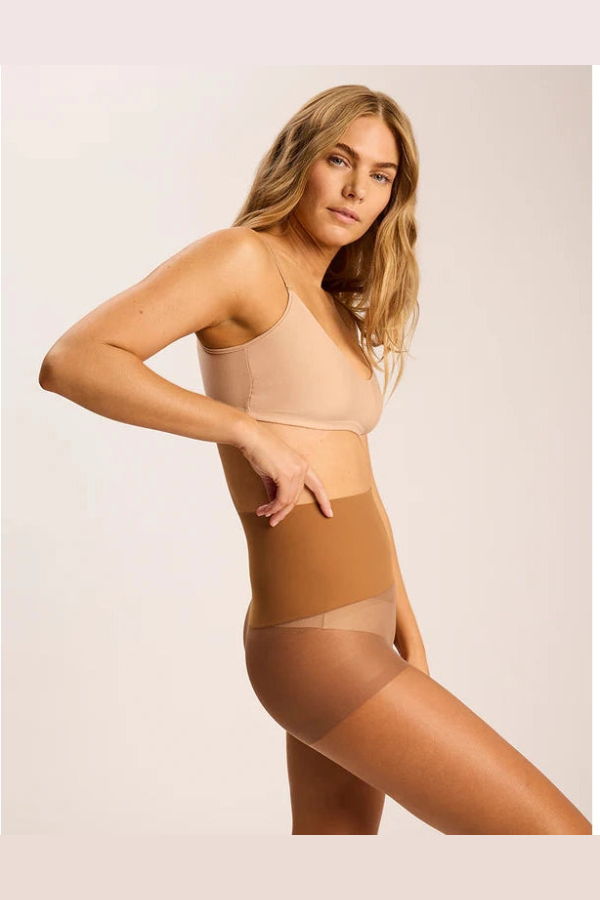 Commando Highlighter Sheer Tights - Mocha