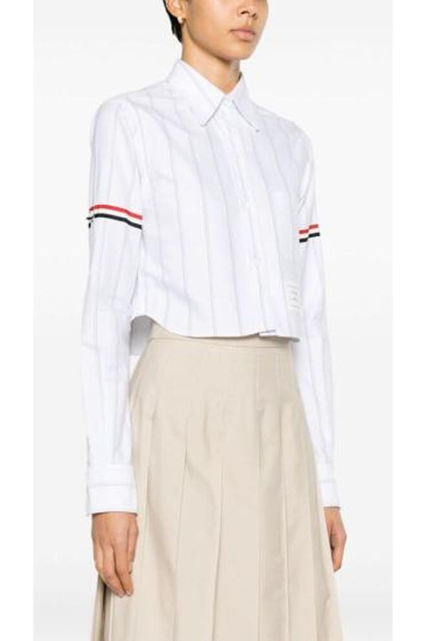 thom browne FLL183OF0660100 Shirt - White