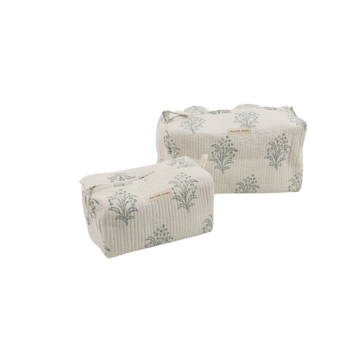 Maison Poire Eloise Toiletry Bag - Blue Mist - Image 1 of 2
