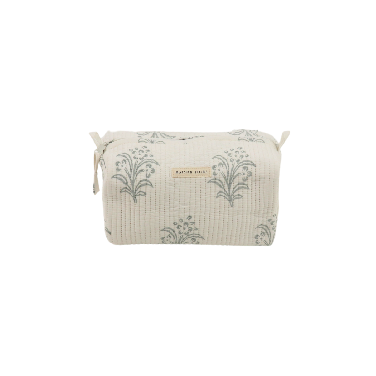 Maison Poire Eloise Toiletry Bag - Blue Mist - Image 2 of 2