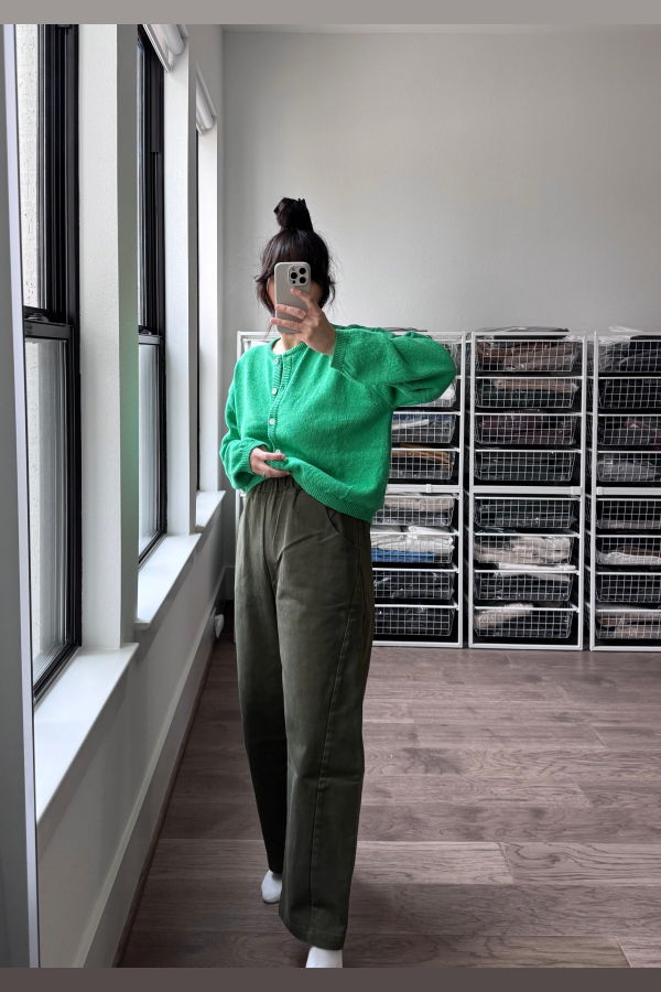 Le Bon Shoppe Arc Pants - Olive