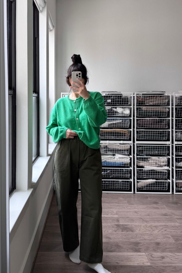 Le Bon Shoppe Arc Pants - Olive