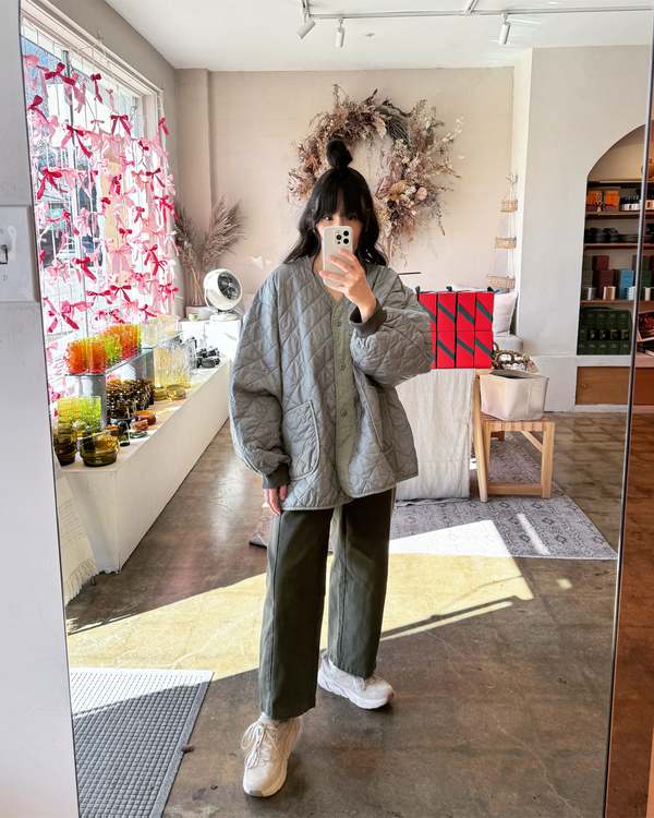 Le Bon Shoppe Arc Pants - Olive