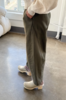 Le Bon Shoppe Arc Pants - Olive - Thumbnail 7