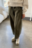Le Bon Shoppe Arc Pants - Olive - Thumbnail 10
