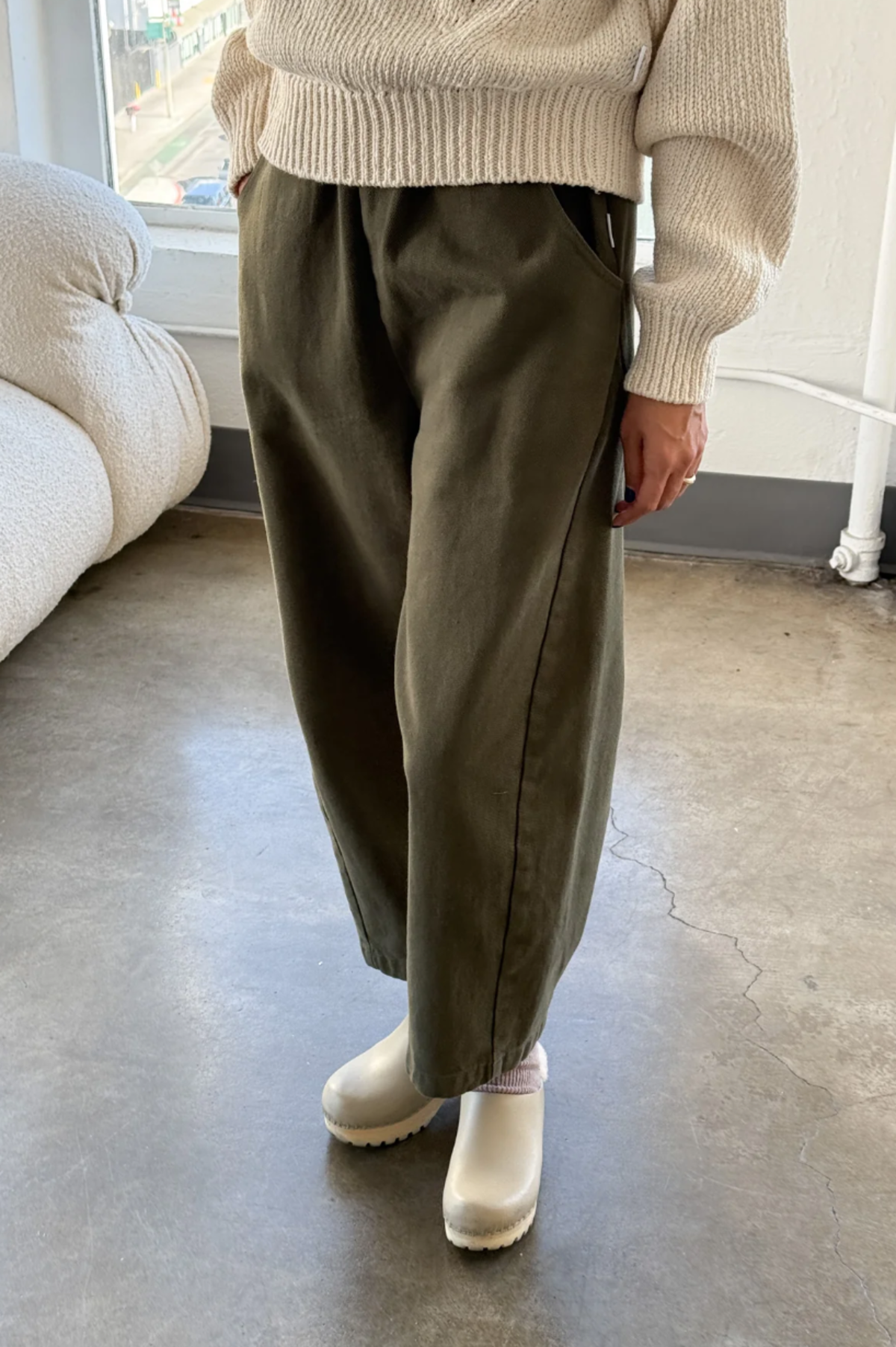 Le Bon Shoppe Arc Pants - Olive - Image 10 of 10