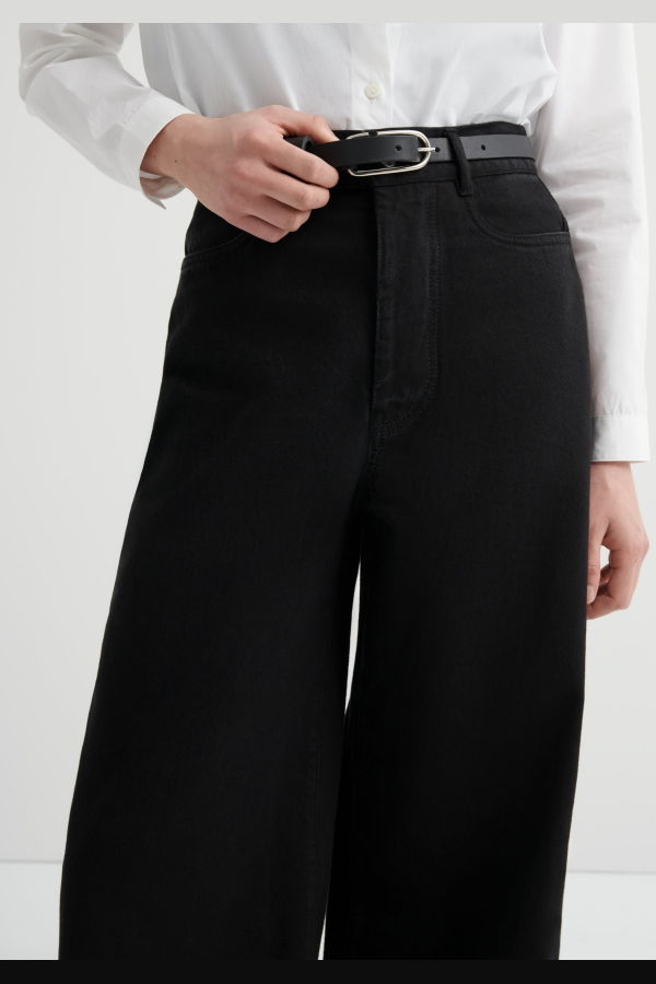 Kowtow Sailor Jeans Tall - Black Denim