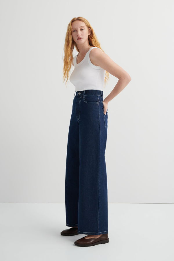Kowtow Sailor Jeans Tall - Indigo Denim