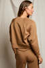 Perfect White Tee Nell Sweatshirt - Mocha - Thumbnail 4