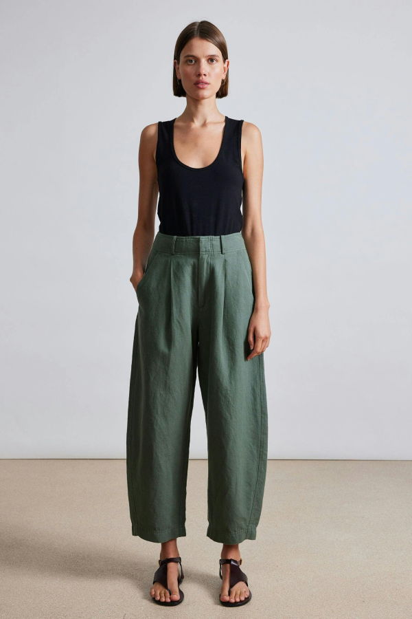 Apiece Apart Bari Crop Trouser
