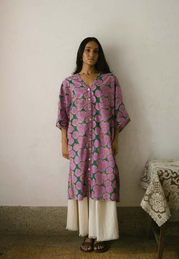 IKKIVI Clover Shirt Dress - Multicolor IKKIVI Clover Shirt Dress - Multicolor