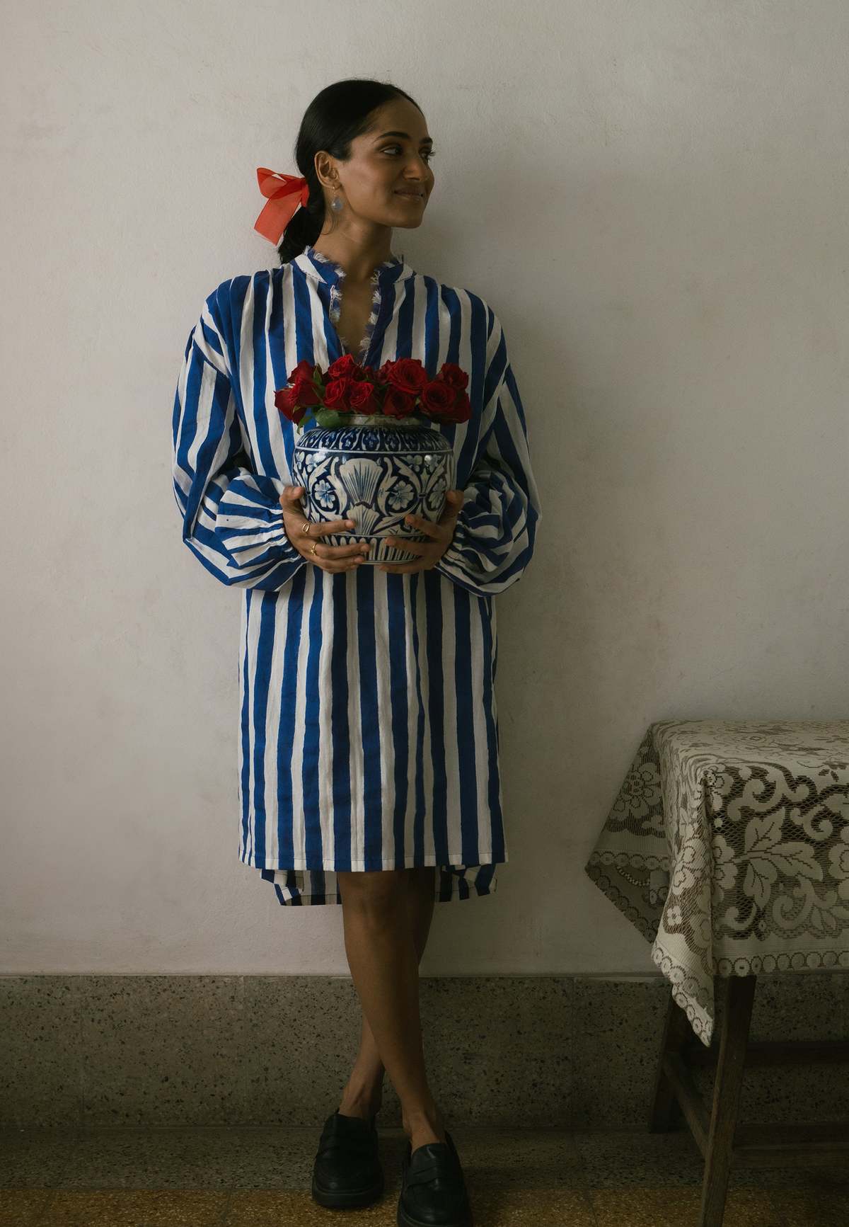 IKKIVI Kylo Tunic Dress - Blue - Image 2 of 7